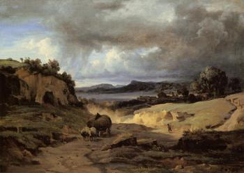 讓 巴蒂斯特 卡米耶 柯羅 The Roman Campagna( La Cervara) 讓 巴蒂斯特 卡米耶 柯羅 The Roman Campagna( La Cervara)
